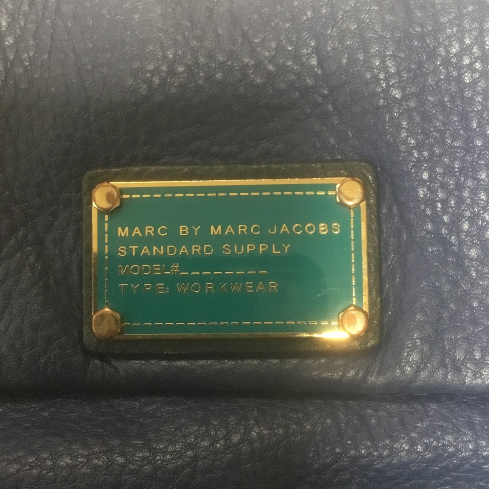 Marc by Marc Jacobs Blue Crossbody with Teal Strap - Picture 3 of 6